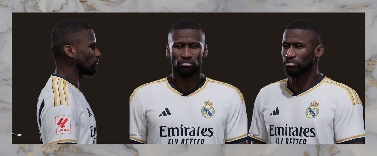 Antonio Rudiger PES 2021 Face Buymeacoffee