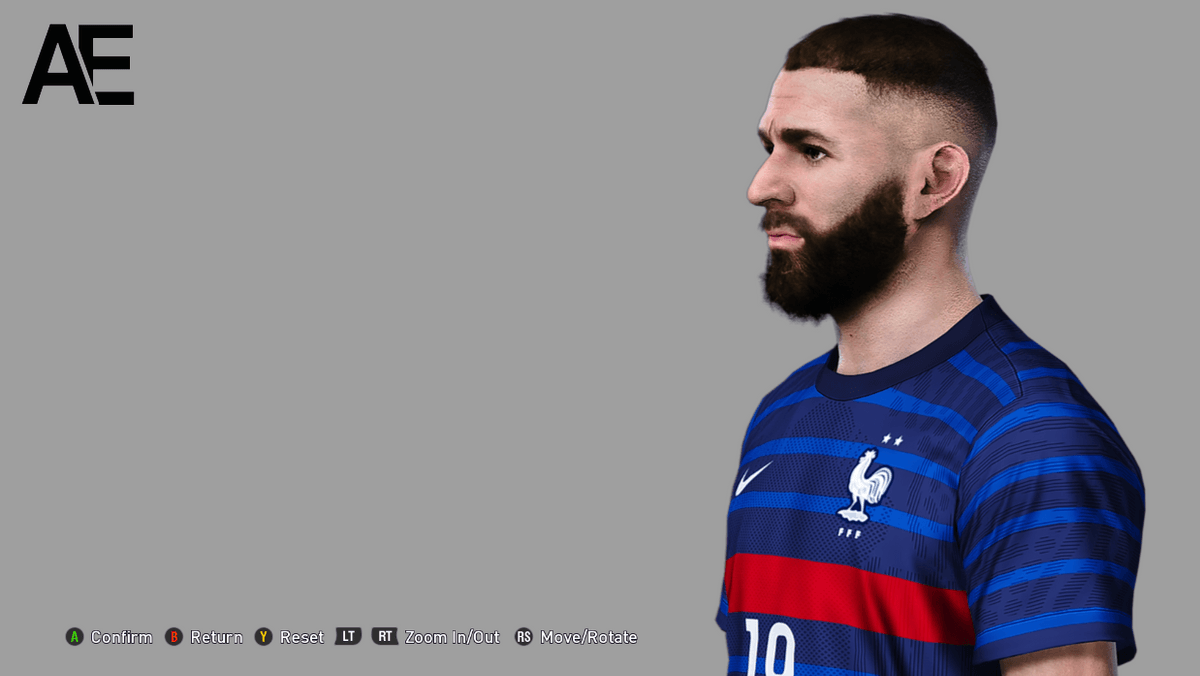 Mod Face Benzema PES 2021 Buymeacoffee