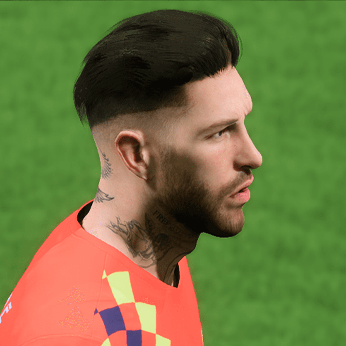 FC 24 Sergio Ramos Update New Hair Face Mod FREE Buymeacoffee