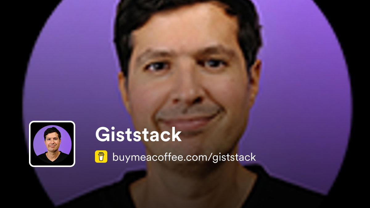 Giststack - Buymeacoffee