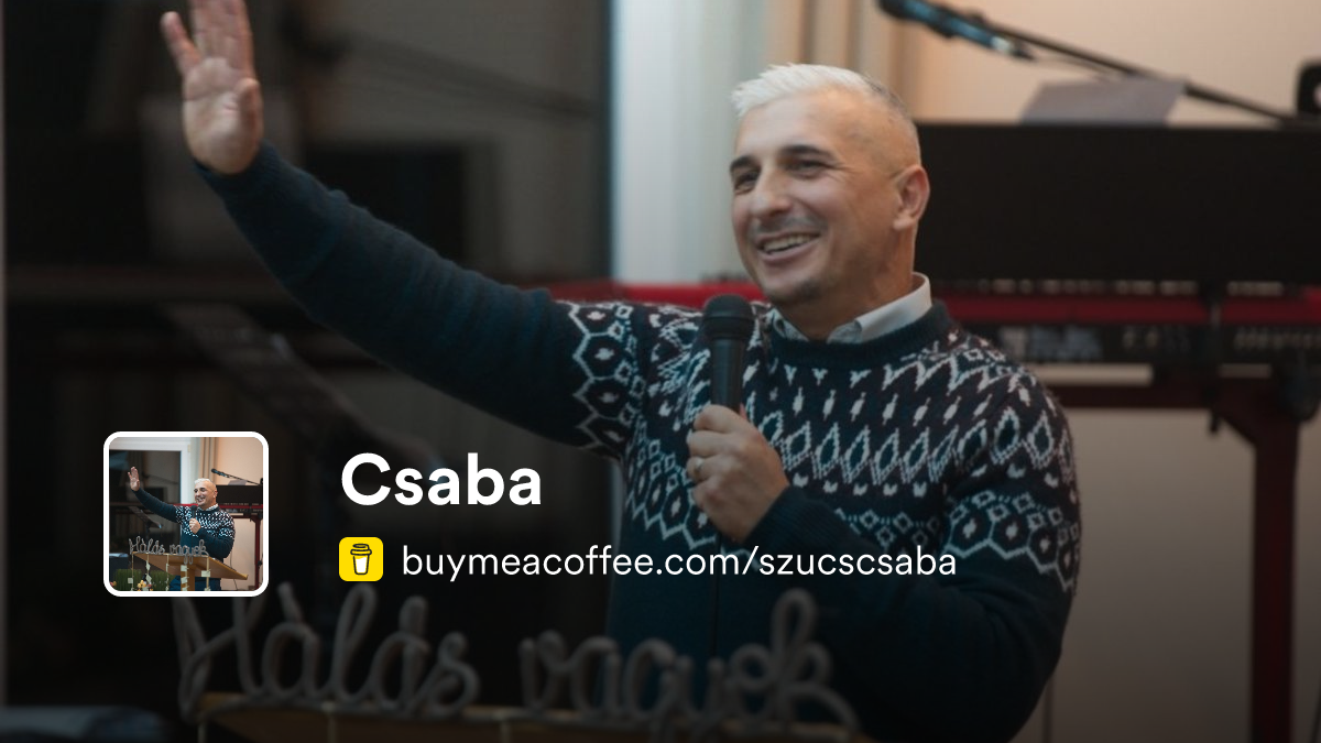 Csaba - Buymeacoffee