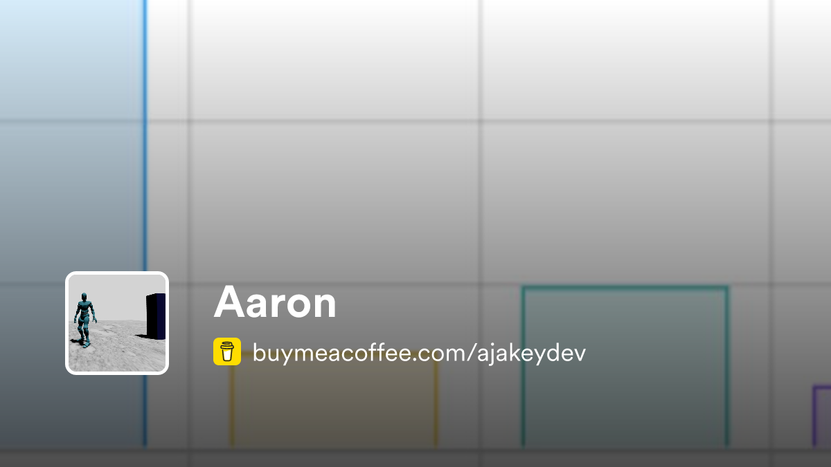 Aaron is Creating Professional Portfolio - Buymeacoffee
