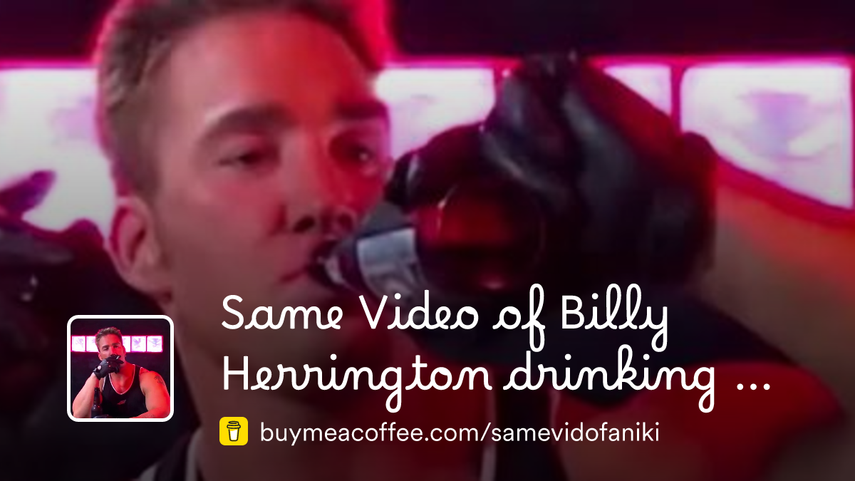 Same Video of Billy Herrington drinking in the bar is creating Facebook &  YouTube videos