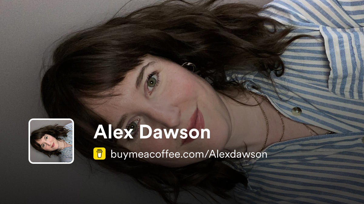 Alex Dawson - Buymeacoffee