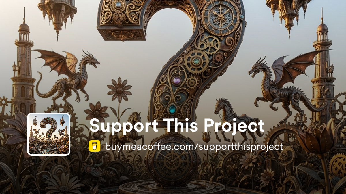 Support This Project - Buymeacoffee