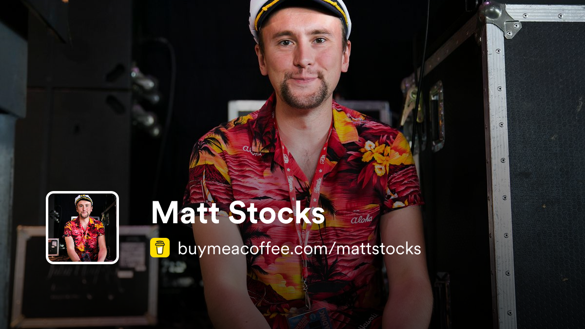 Matt Stocks - Buymeacoffee