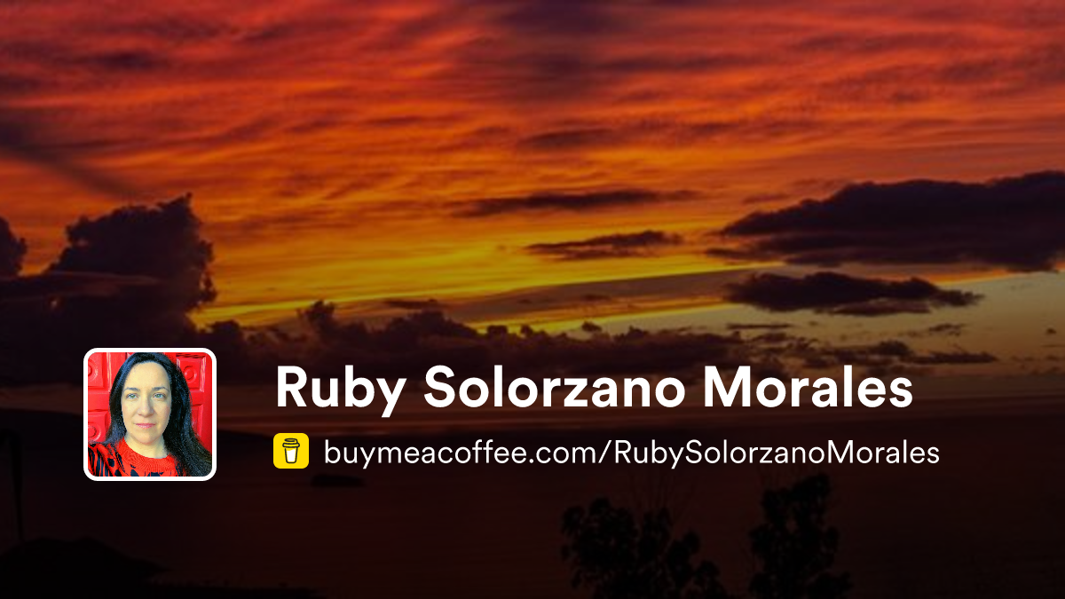 Ruby Solorzano Morales - Buymeacoffee