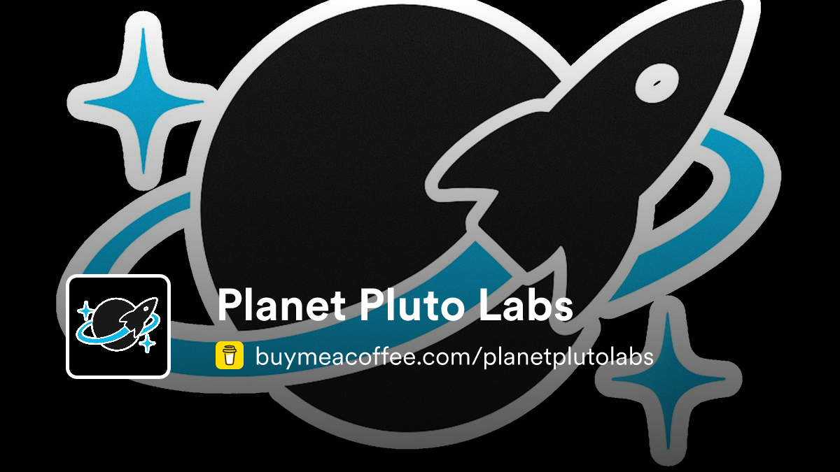 Planet Pluto Labs - Buymeacoffee