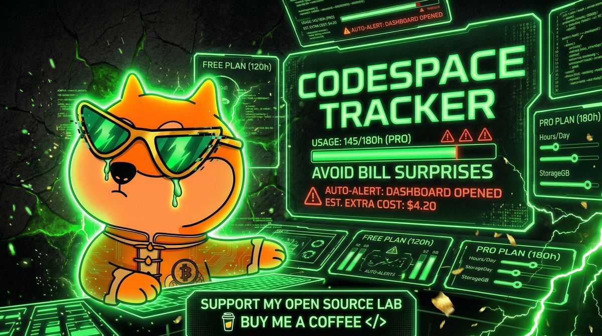 🚀 New Open Source Release: Codespace Tracker for VS Code! — Lucas ...