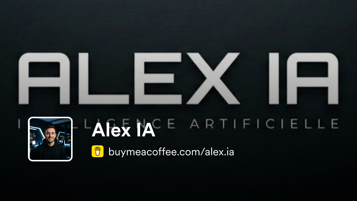 Alex Mea Alex IA - Buymeacoffee