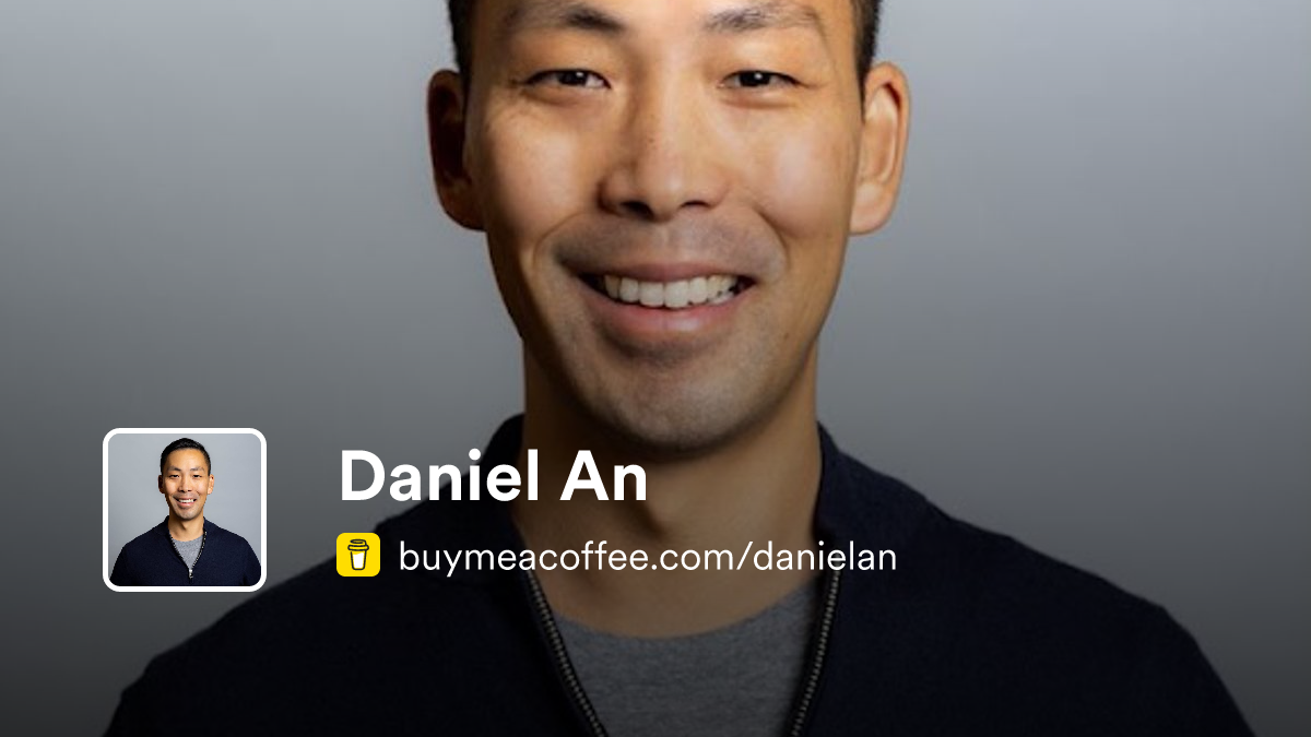 Daniel An - Buymeacoffee