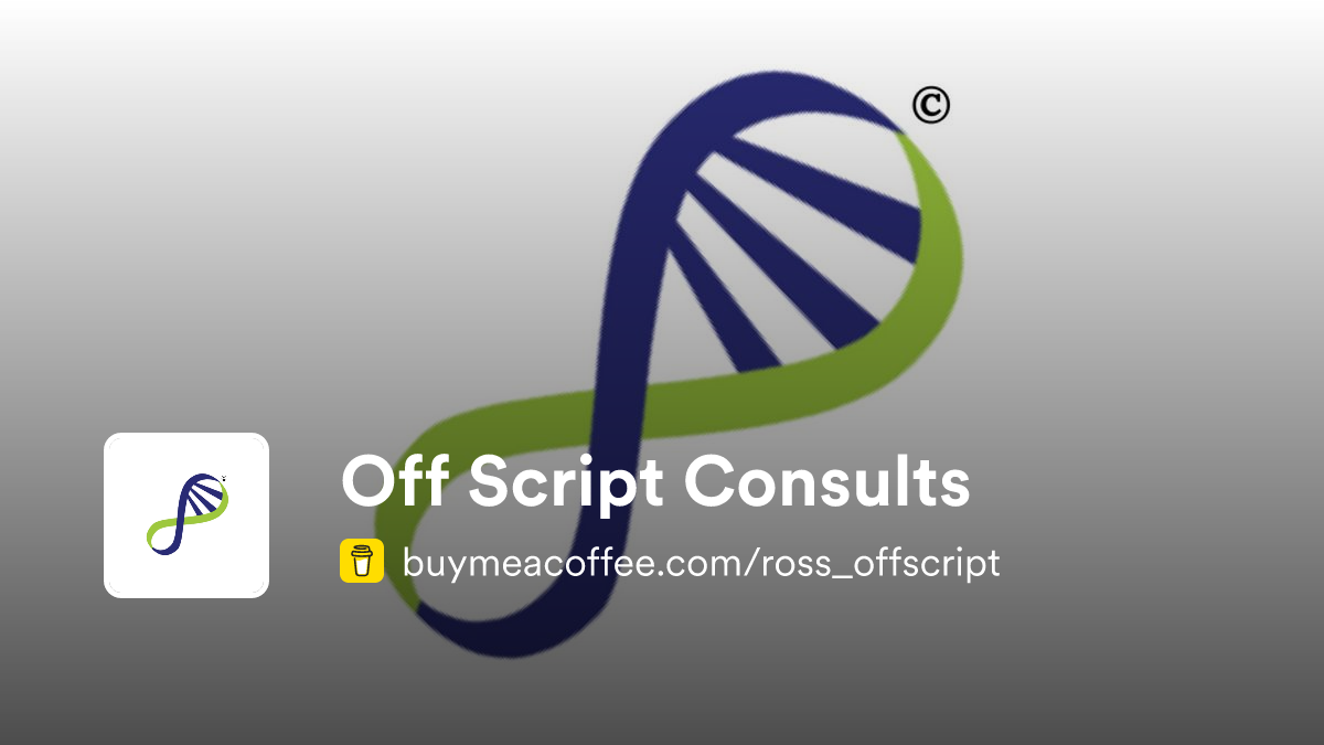 Off Script Consults - Buymeacoffee