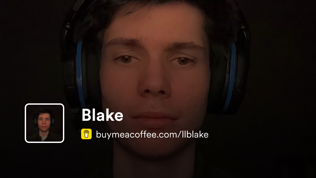 Blake - Buymeacoffee