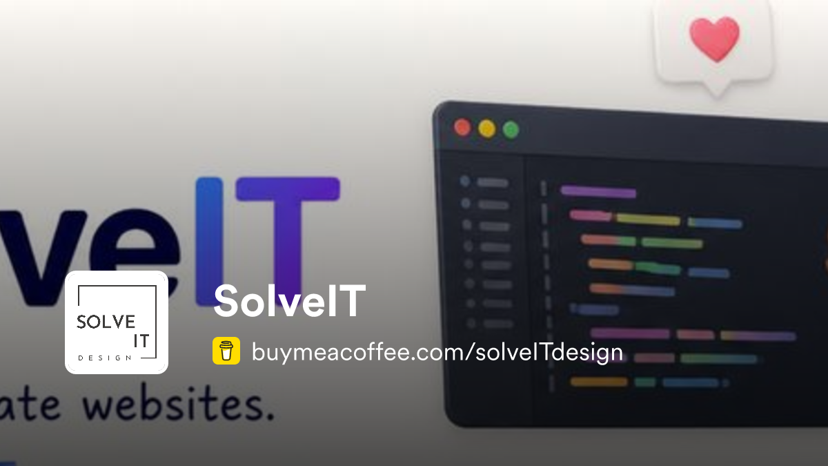 Solveit Image SolveIT - Buymeacoffee