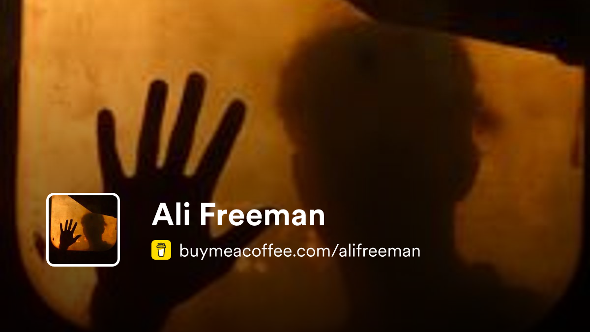 Ali Freeman - Buymeacoffee