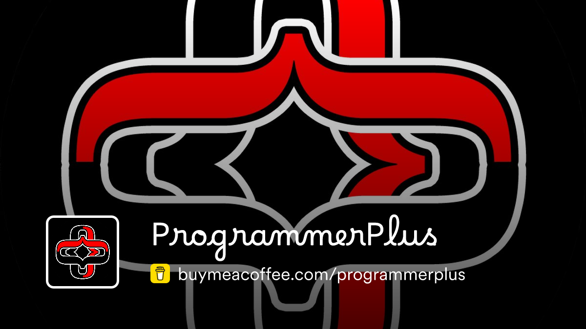 ProgrammerPlus is The Programmer Community - Buymeacoffee