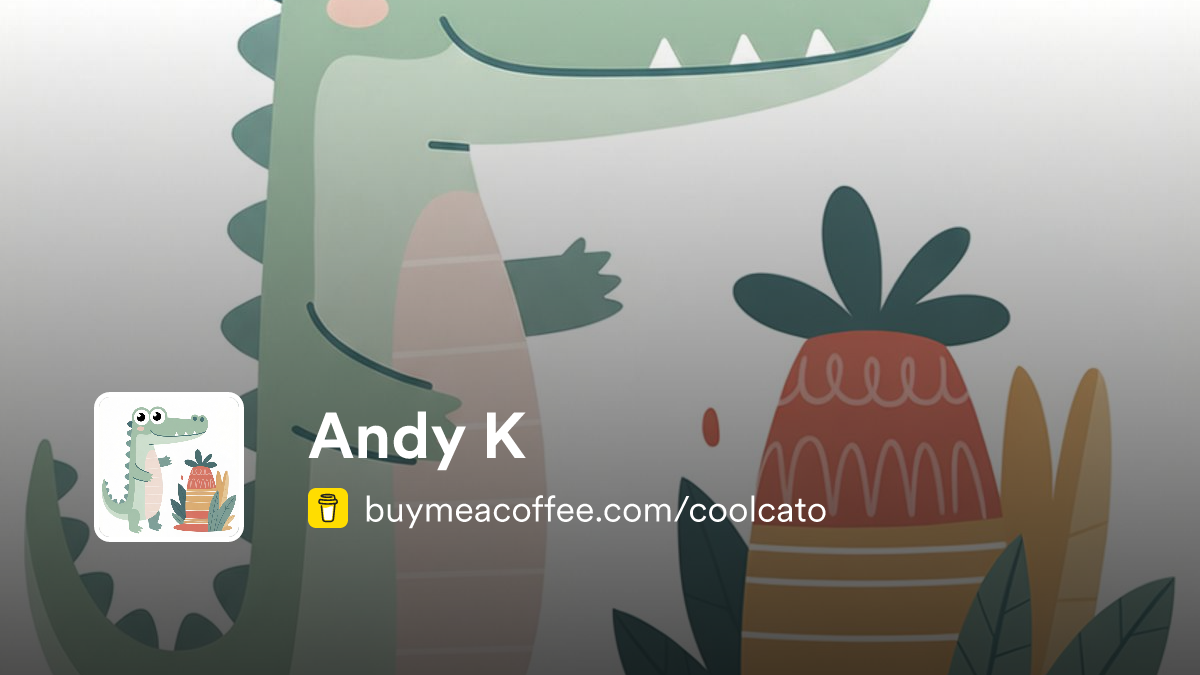 Andy K - Buymeacoffee