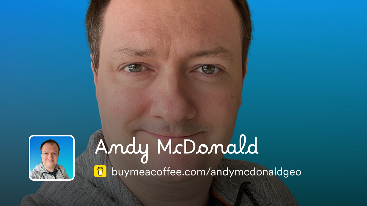 Andy McDonald is Creating Python tutorials, notion templates and other ...