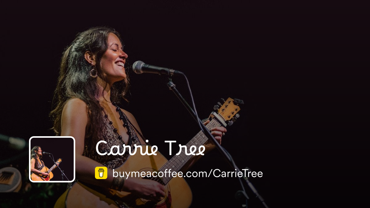 Carrie Tree is creating intimate soulful acoustic music with guitar ...