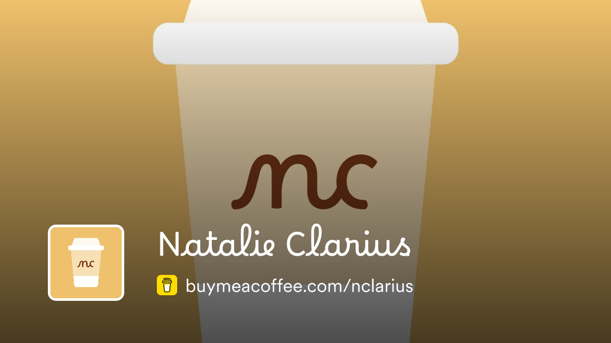 Natalie Clarius is a developer of free open-source software - Buymeacoffee