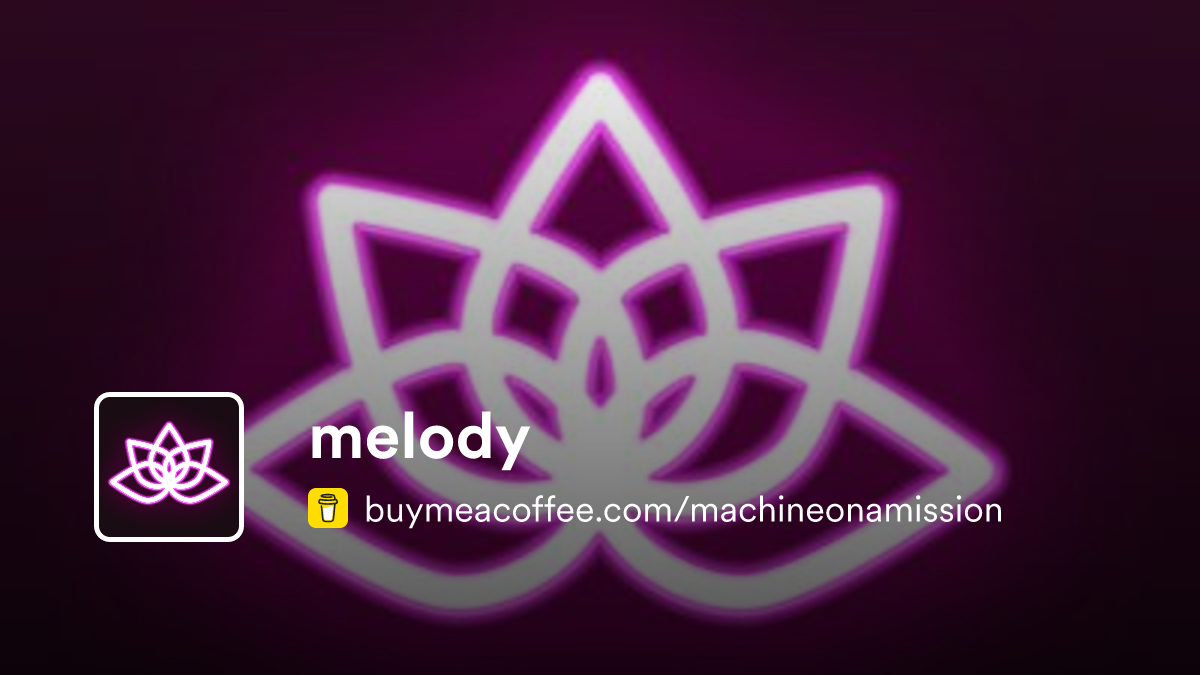 melody is programming things - Buymeacoffee