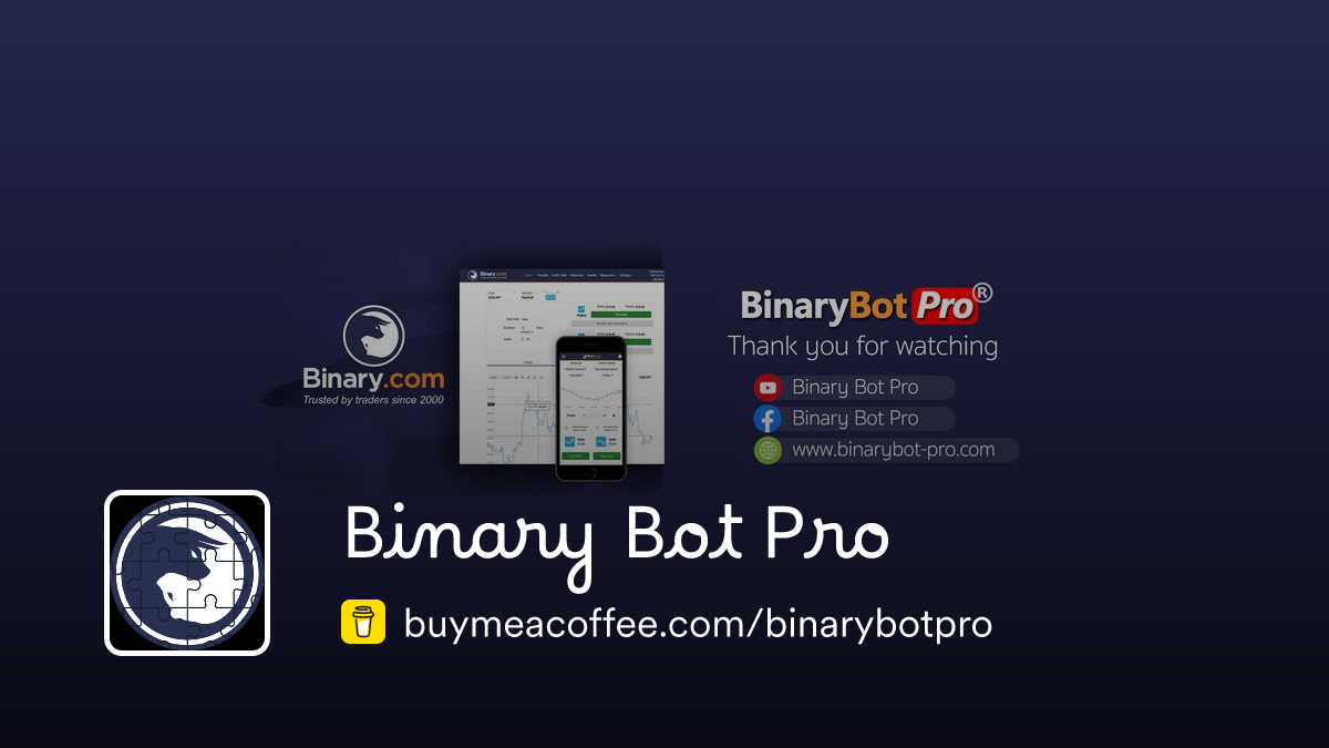 Binary Bot Pro is the channel for finding strategy to trade on Binary ...