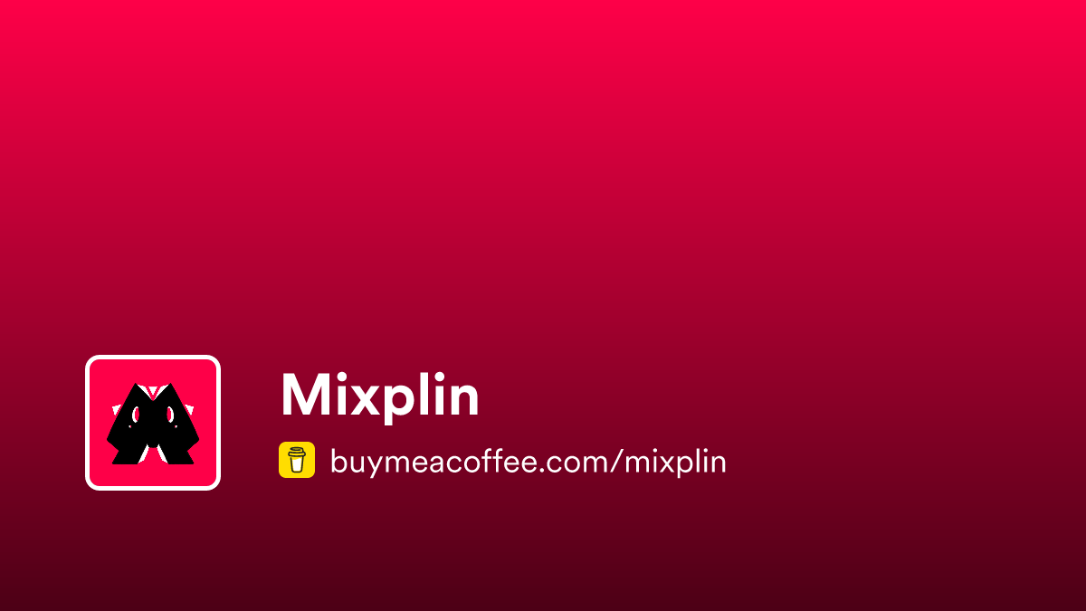 Mixplin is creating digital art - Buymeacoffee