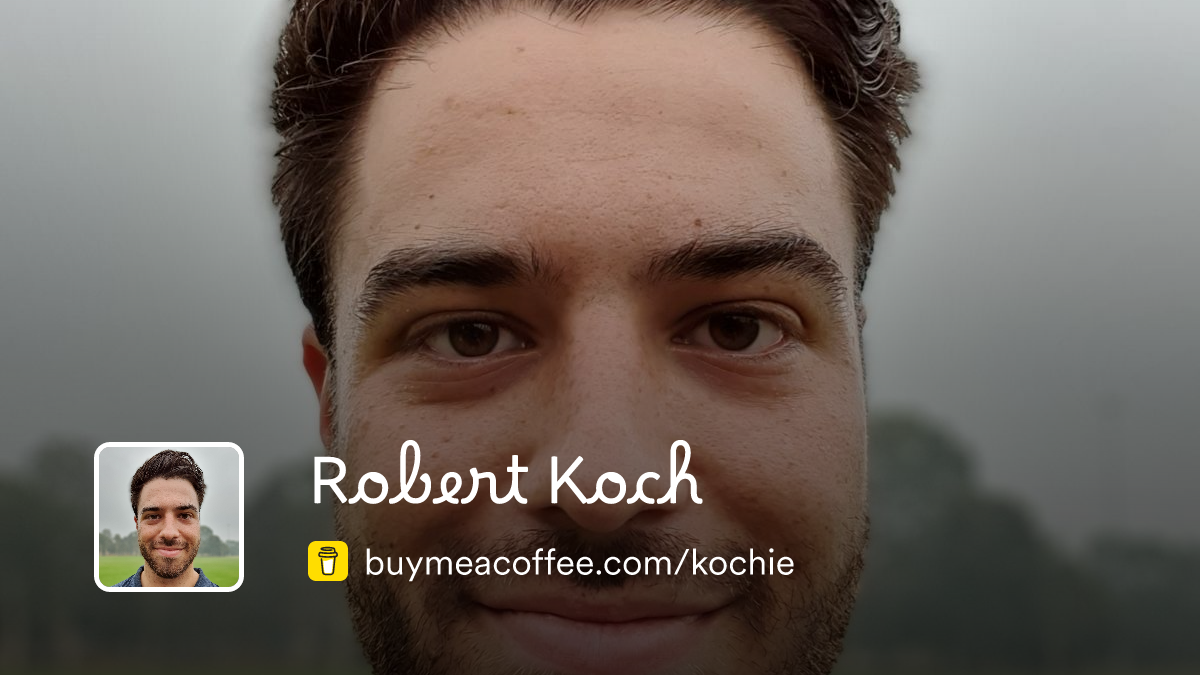 Rod Kochie Robert Koch is building stuff on the internet. - Buymeacoffee