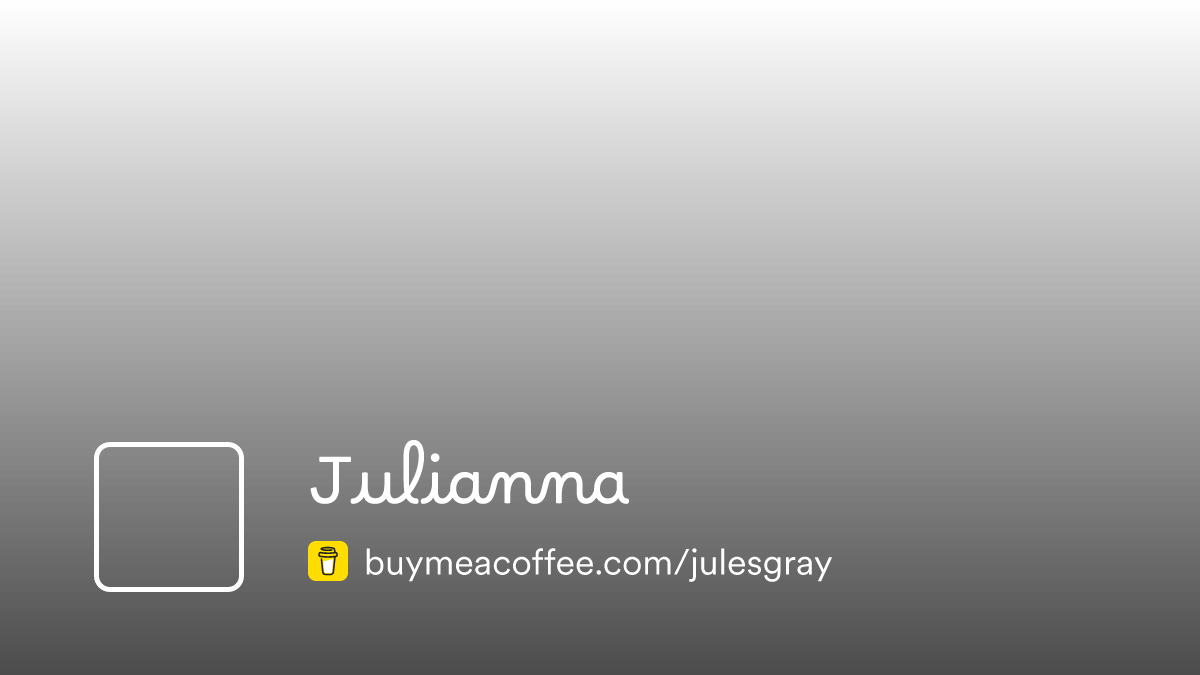 Julianna - Buymeacoffee