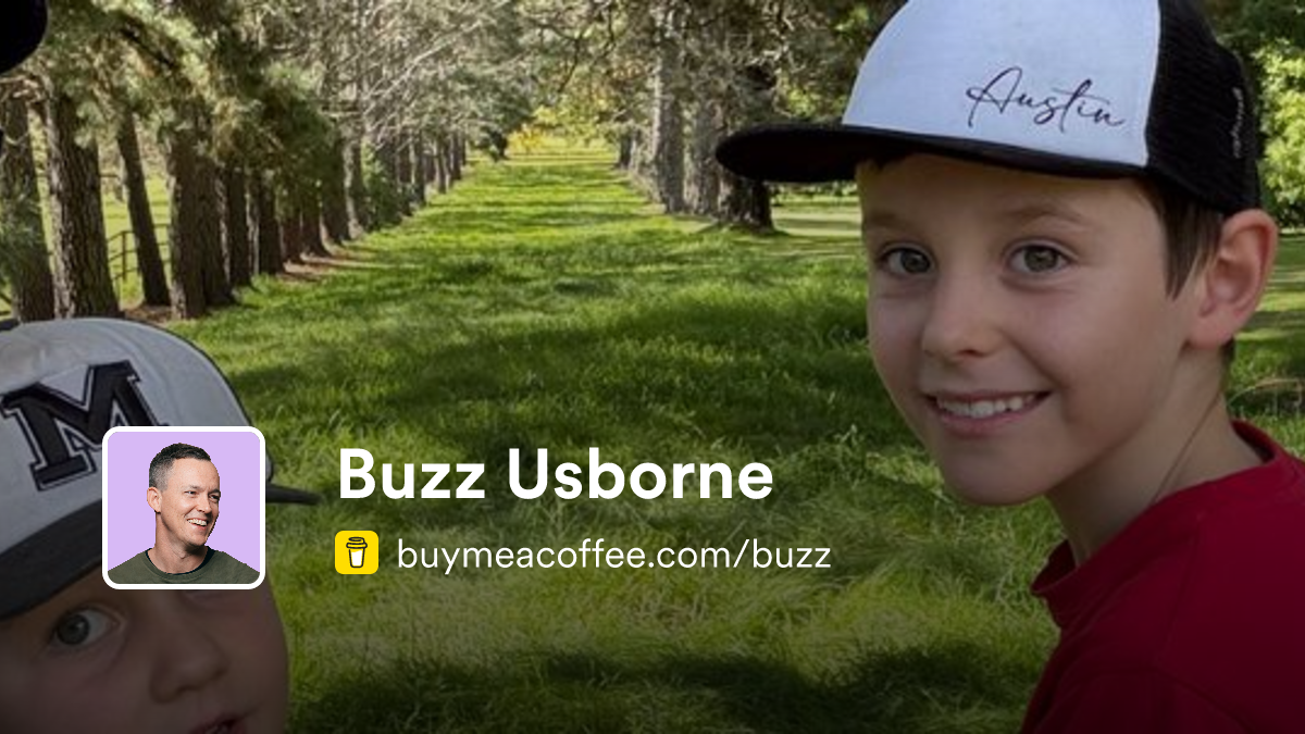 Buzz Usborne is Writing 2Weeks.ai - Buymeacoffee
