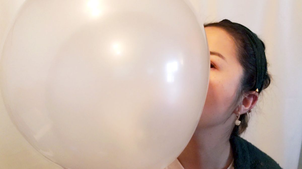 Asmr Blowing Biggest Bubble Gum Bubble Within Bubble Bubbles On Top Of