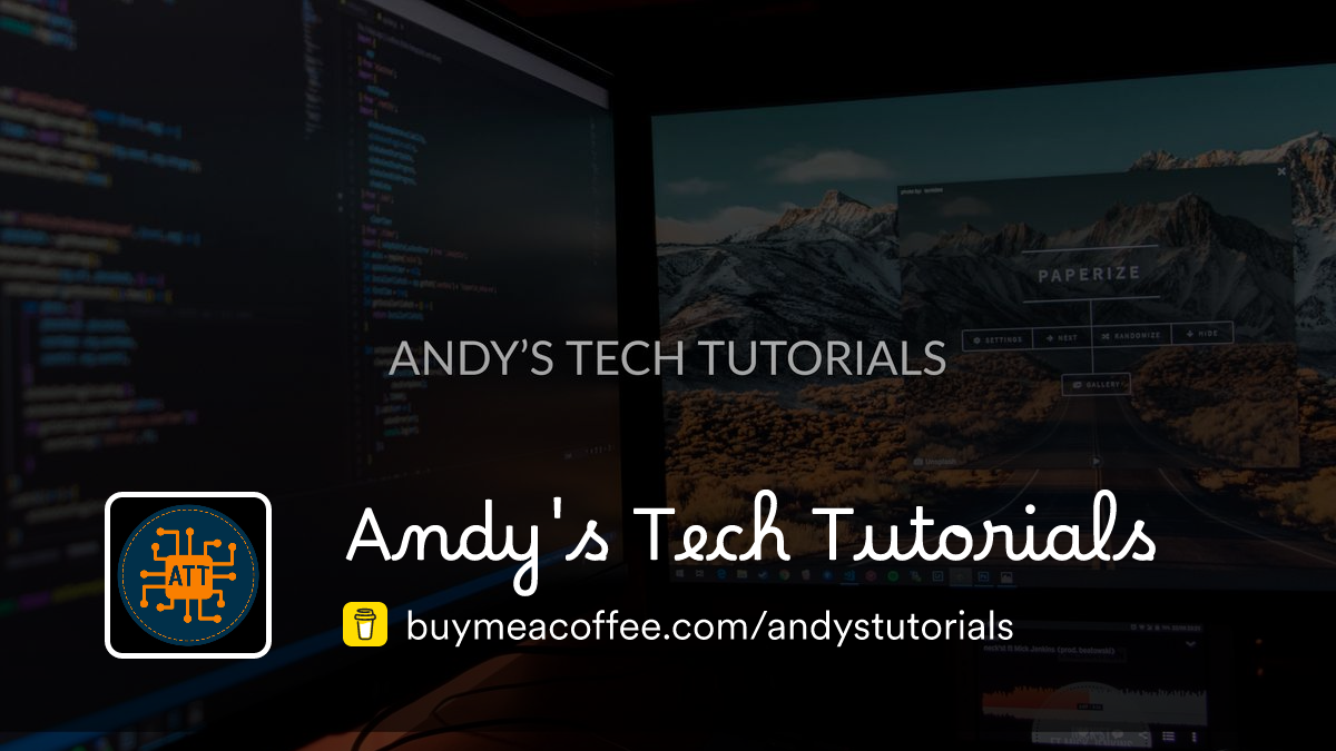 Andy's Tech Tutorials is Creating Educational Software Engineering ...