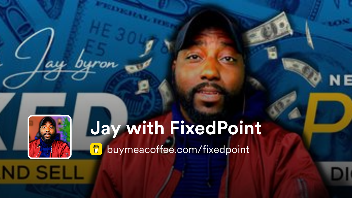 Jay with FixedPoint is Helping Beginners Create and Sell their own ...