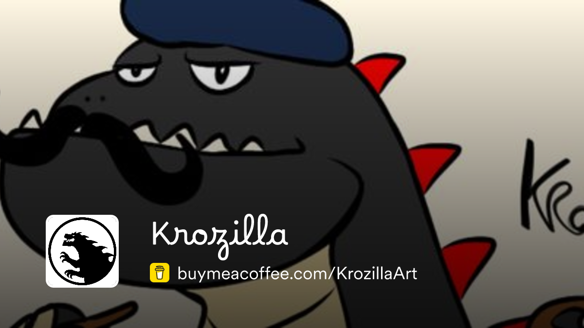 Krozilla Is Digital Artist Illustrator Buymeacoffee