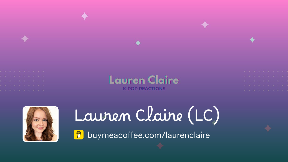 Lauren Claire (LC) - Buymeacoffee