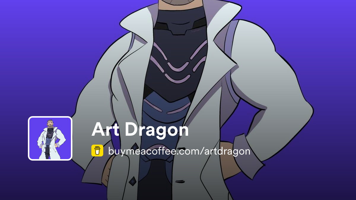 Art Dragon is promoting fitness, and art! - Buymeacoffee