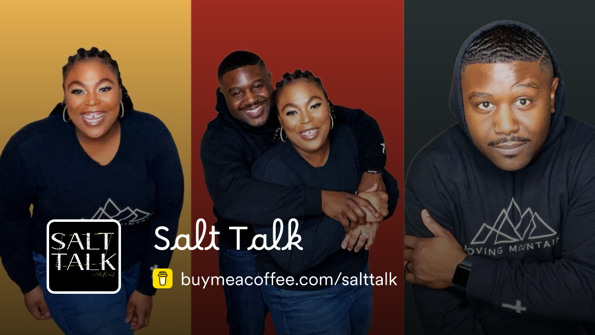 Salt Talk is Biblical Worldview Podcast - Buymeacoffee