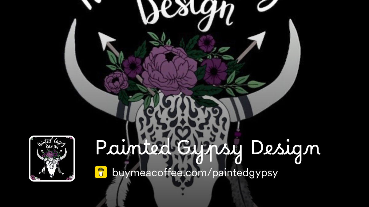 Painted Gypsy Design Buymeacoffee