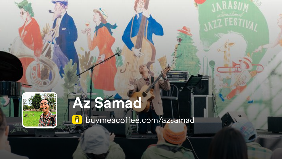 Az Samad is creating guitar & music lessons - Buymeacoffee