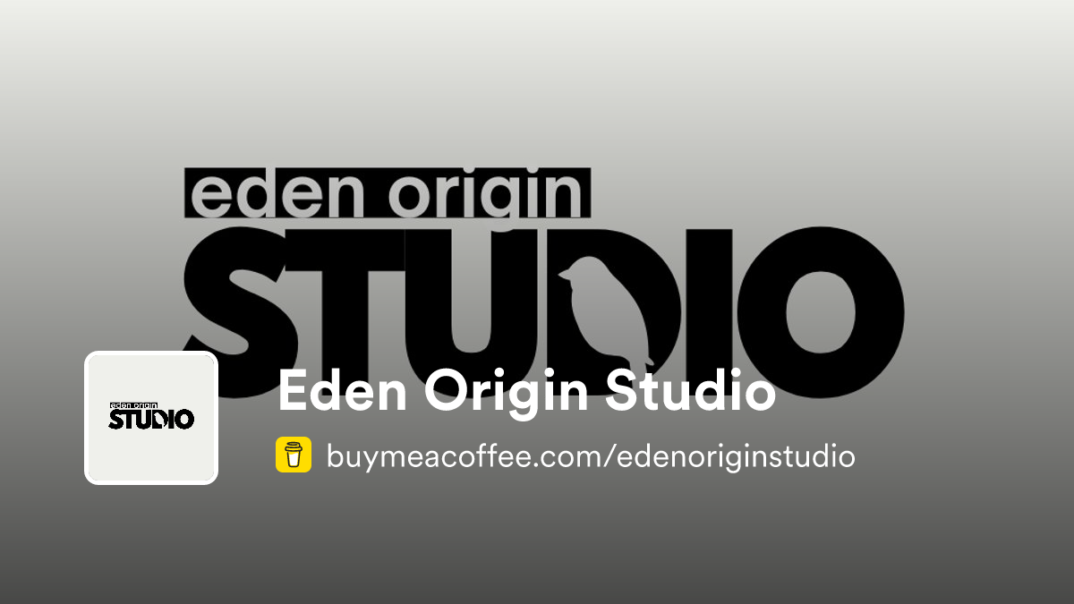 Origin Studio Eden Origin Studio - Buymeacoffee
