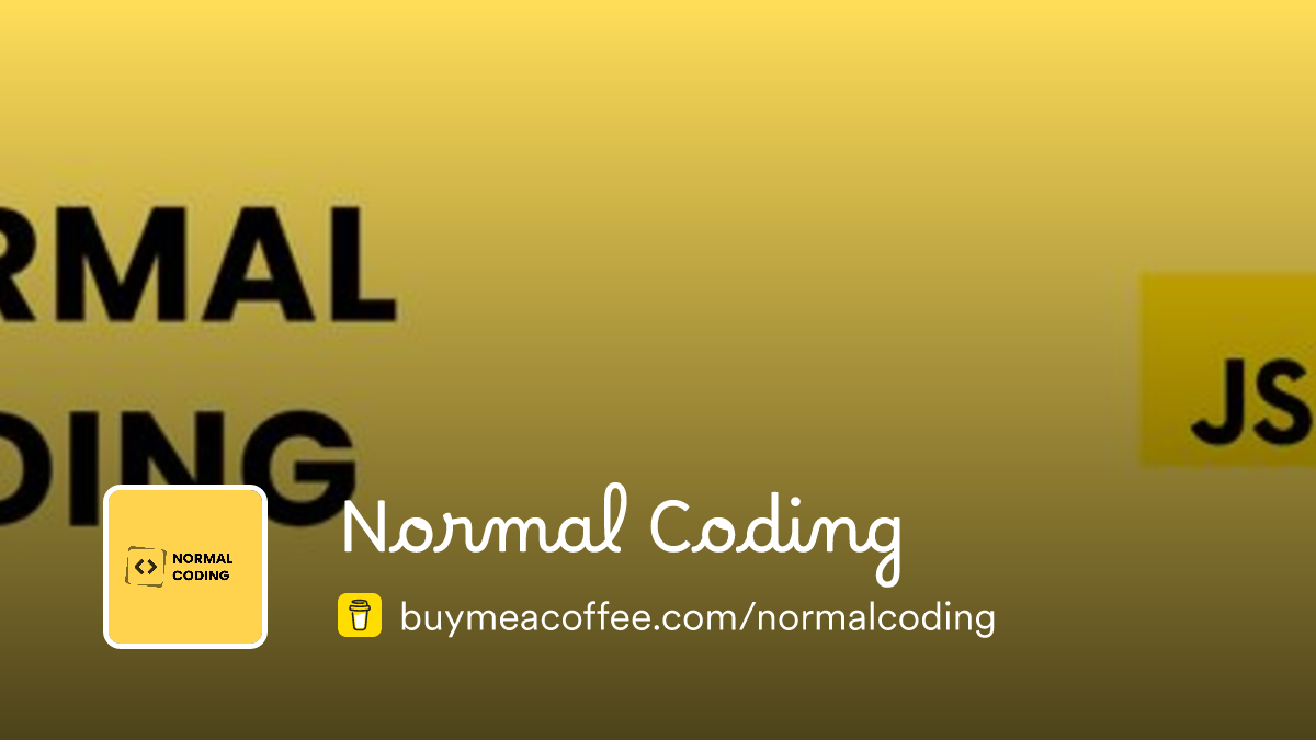 Normal Coding is a Software Engineer who teaches you how to write ...