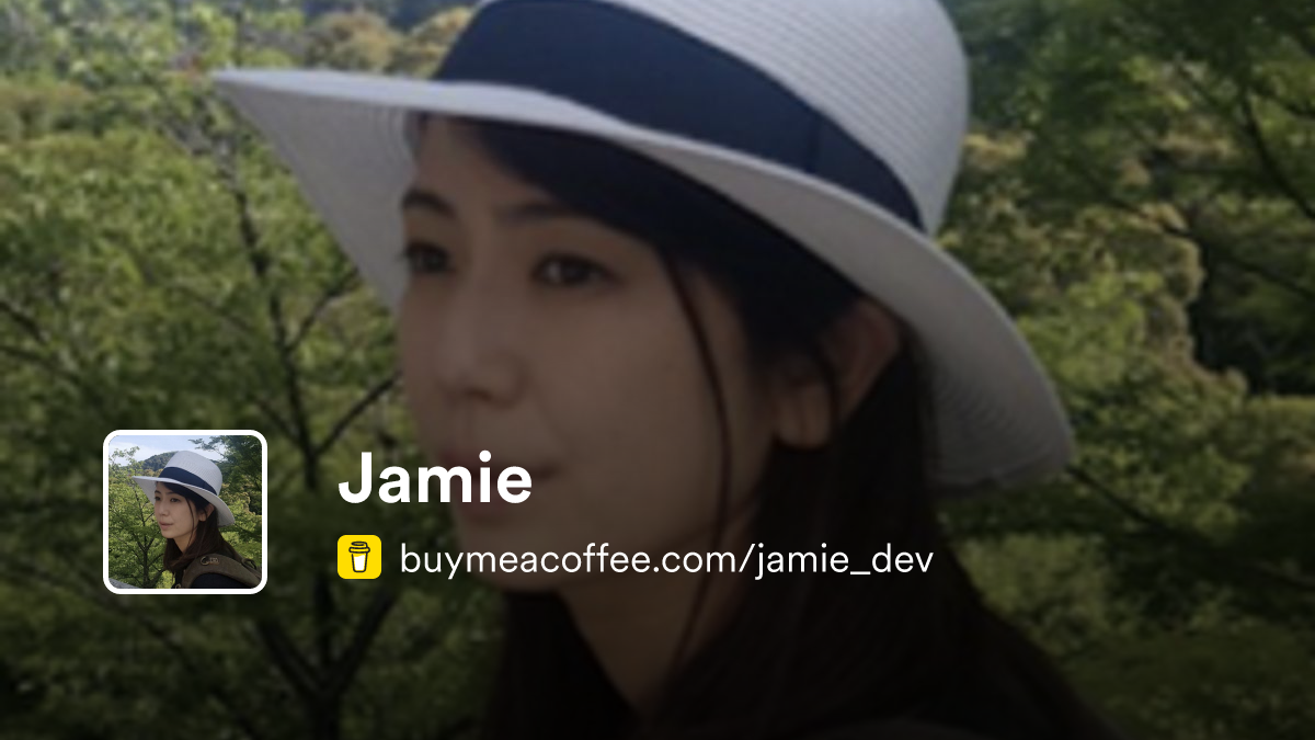 Jamie Is Educational Content Buymeacoffee