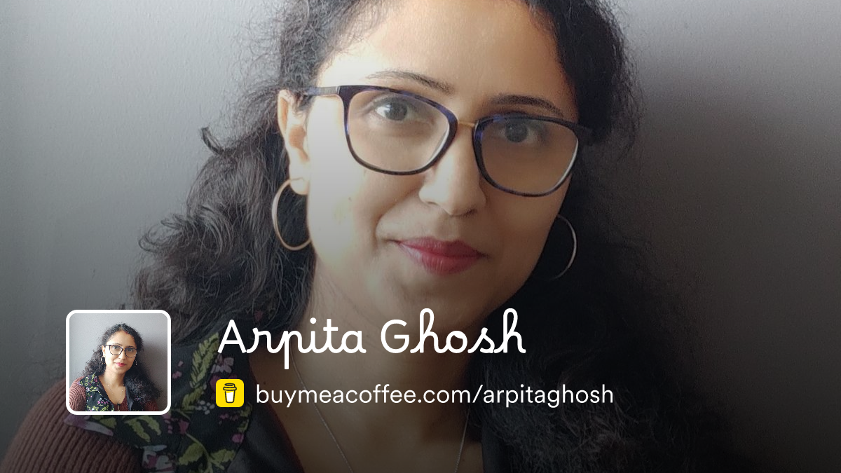 Arpita Ghosh - Buymeacoffee