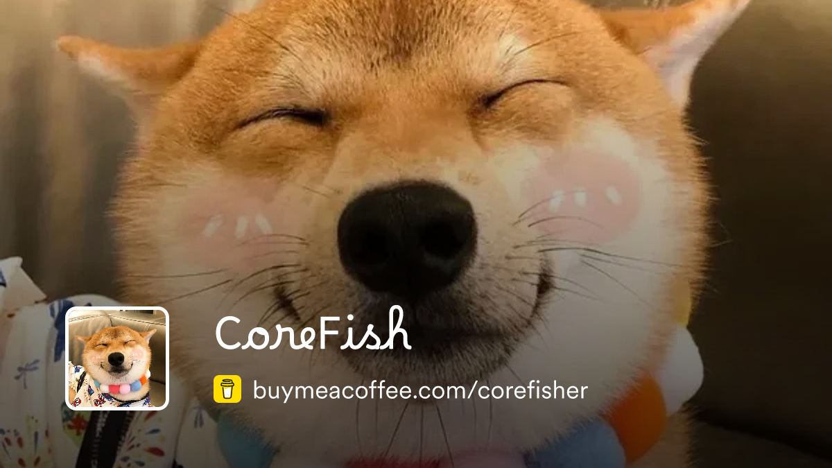 CoreFish - Buymeacoffee