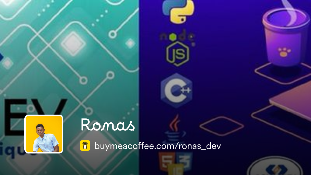 Ronas - Buymeacoffee