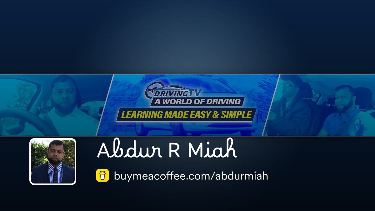Abdur R Miah is helping you learn to drive and pass the driving test ...