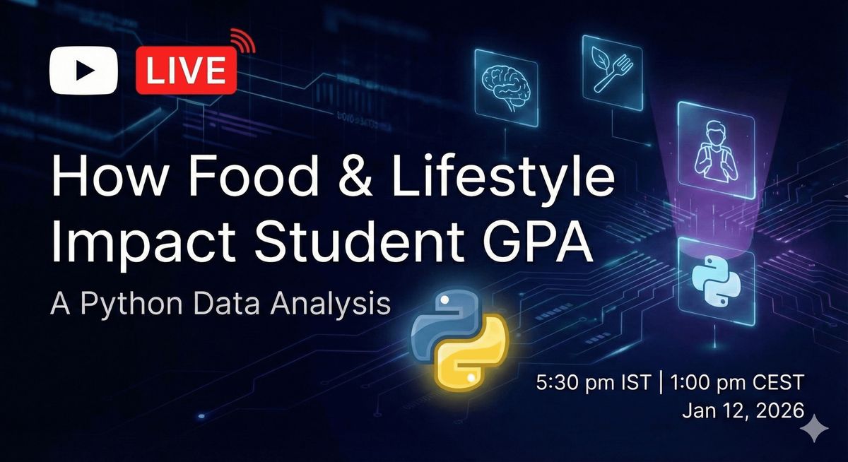 How Food Habits and Lifestyle Impact Student GPA a Python Data Analysis ...