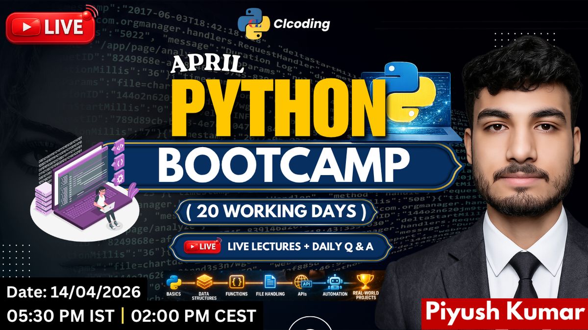 April Python Bootcamp Day 9 - Tuples & Sets — Python Coding (CLCODING ...