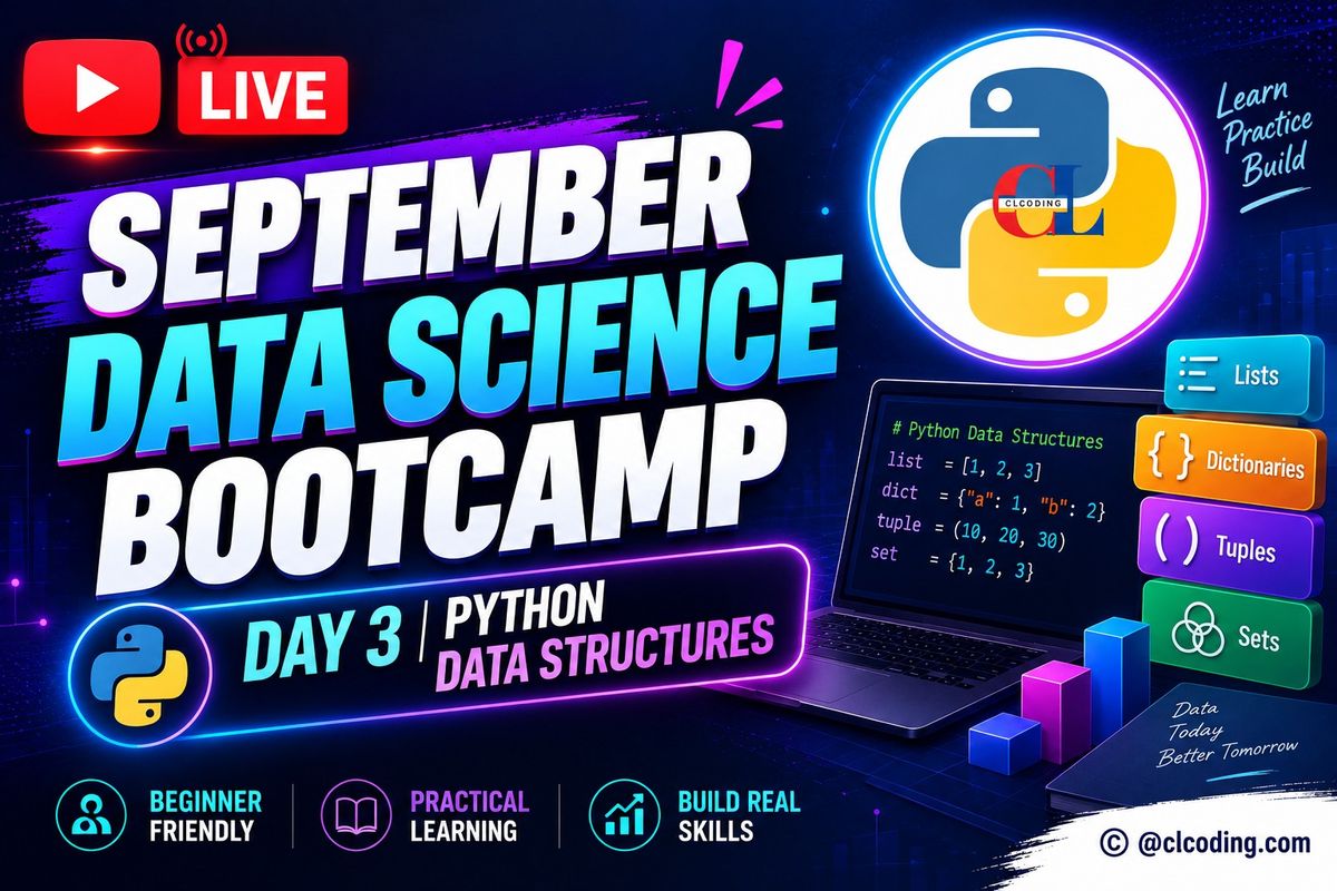 September Data Science Bootcamp | Python Data Structures | Day 3 ...