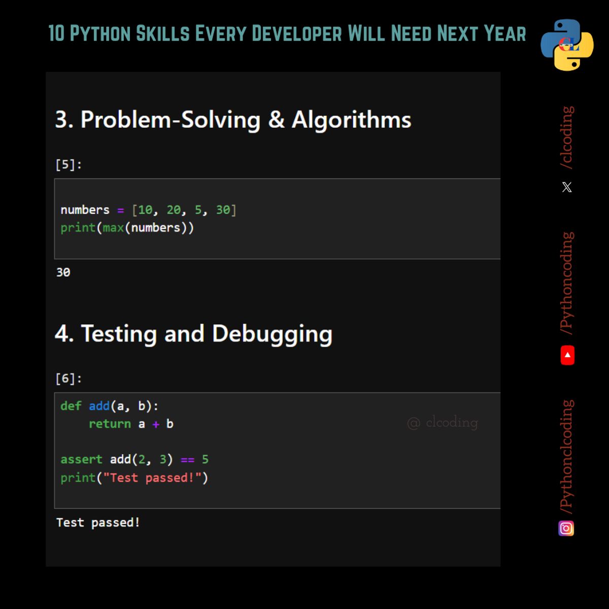 Python Skills Every Developer Will Need Next Year — Python Coding ...
